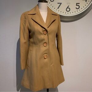 Vintage Tan Winter Coat